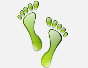 Going green symbol